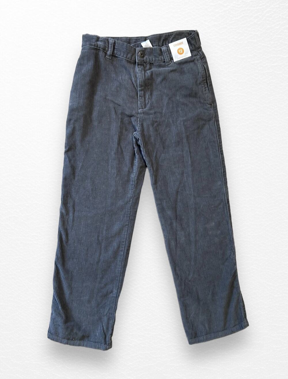 NWT Gymboree Gray Corduroy Pants, Size 12